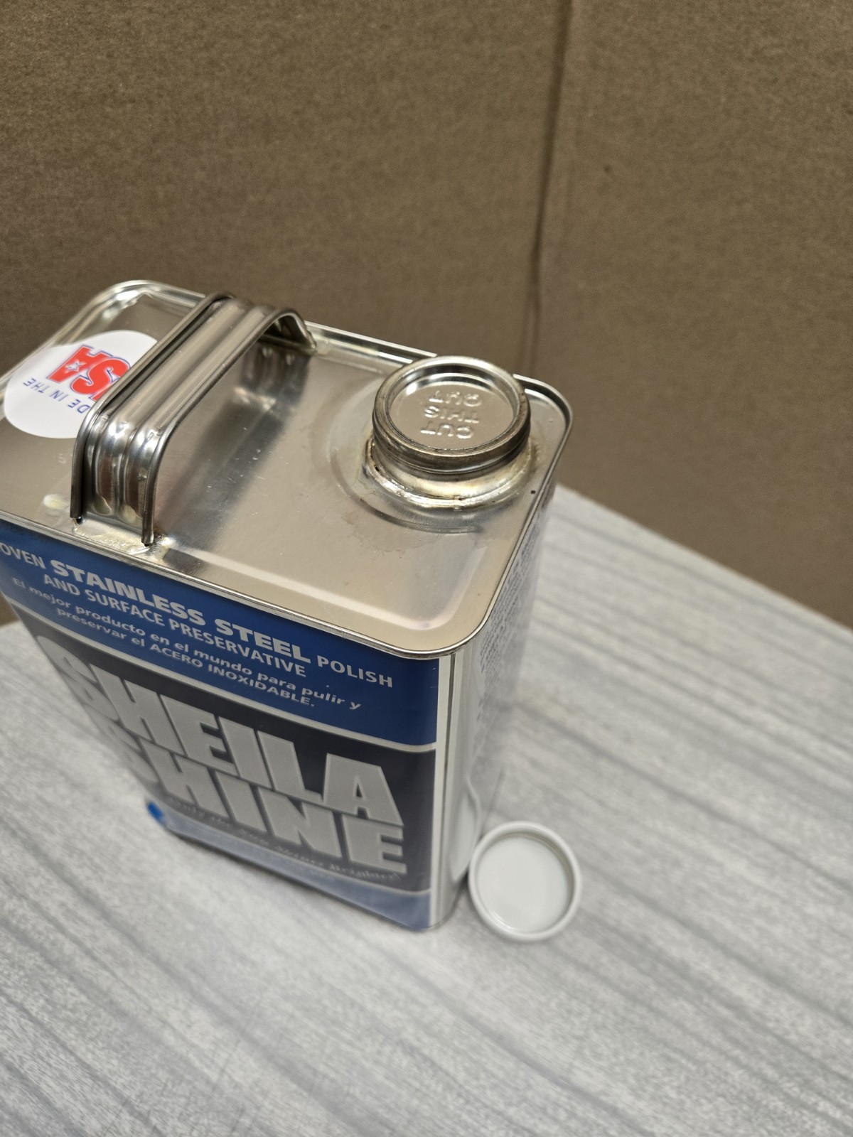 Sheila Shine Stainless Steel Cleaner- 1 Gallon Can