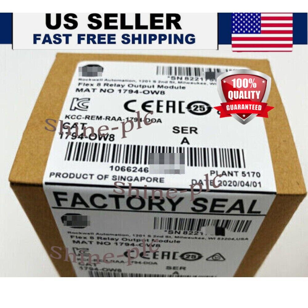 New Sealed AB 1794-OW8 Flex 8 Point Relay Output Module 1794OW8 US Free Tax