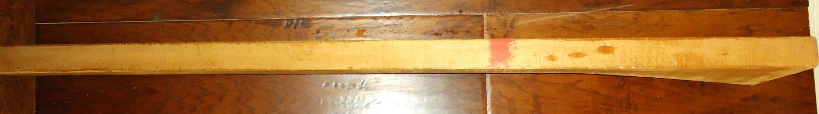 Rifle Stock Blank, Muzzleloader, 58 7/8 " x 2 3/16", Curly Maple, Iridescent