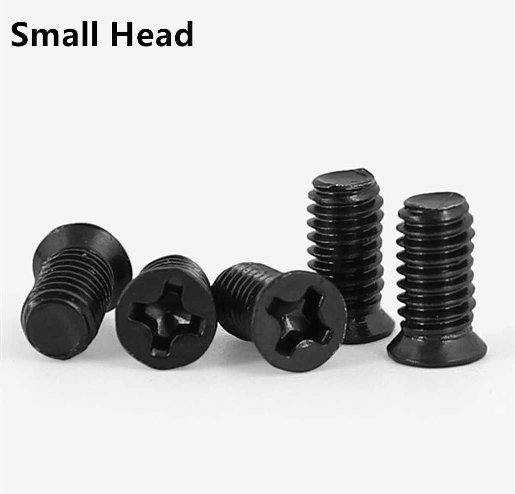 Black Steel Non-Standard Phillips Countersunk Flat Small Head Screw M2 M3 M4