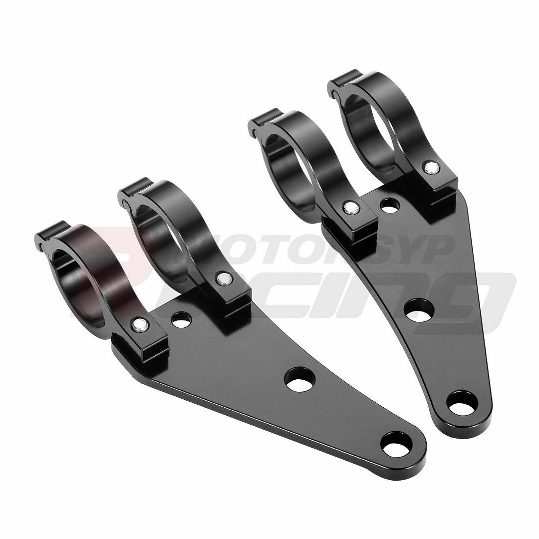 US Direct Ship Universal Motorbike Headlight Mount Bracket 49mm