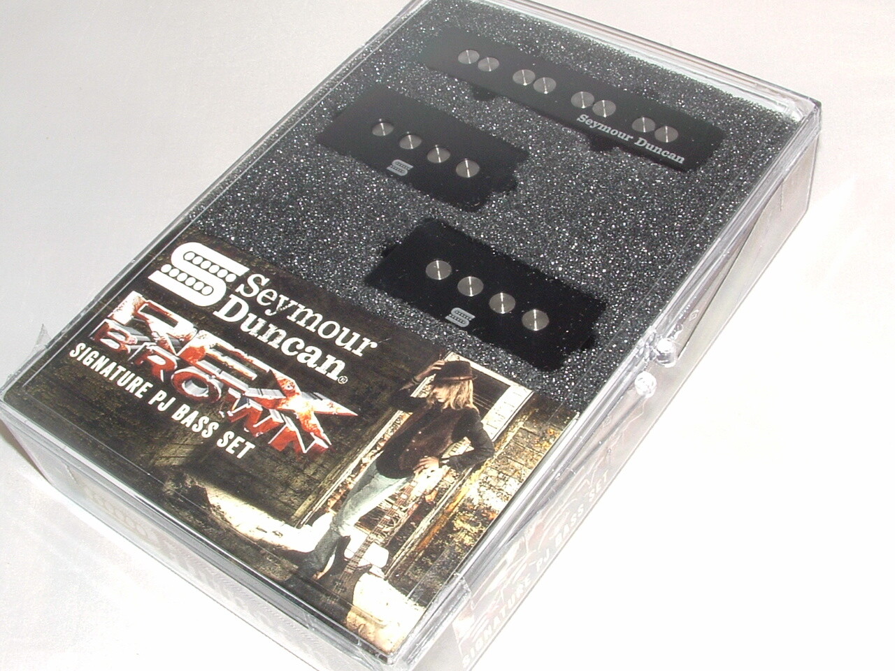 Seymour Duncan Rex Brown Signature Quarter Pound for PJ-Bass Pickup Set   New