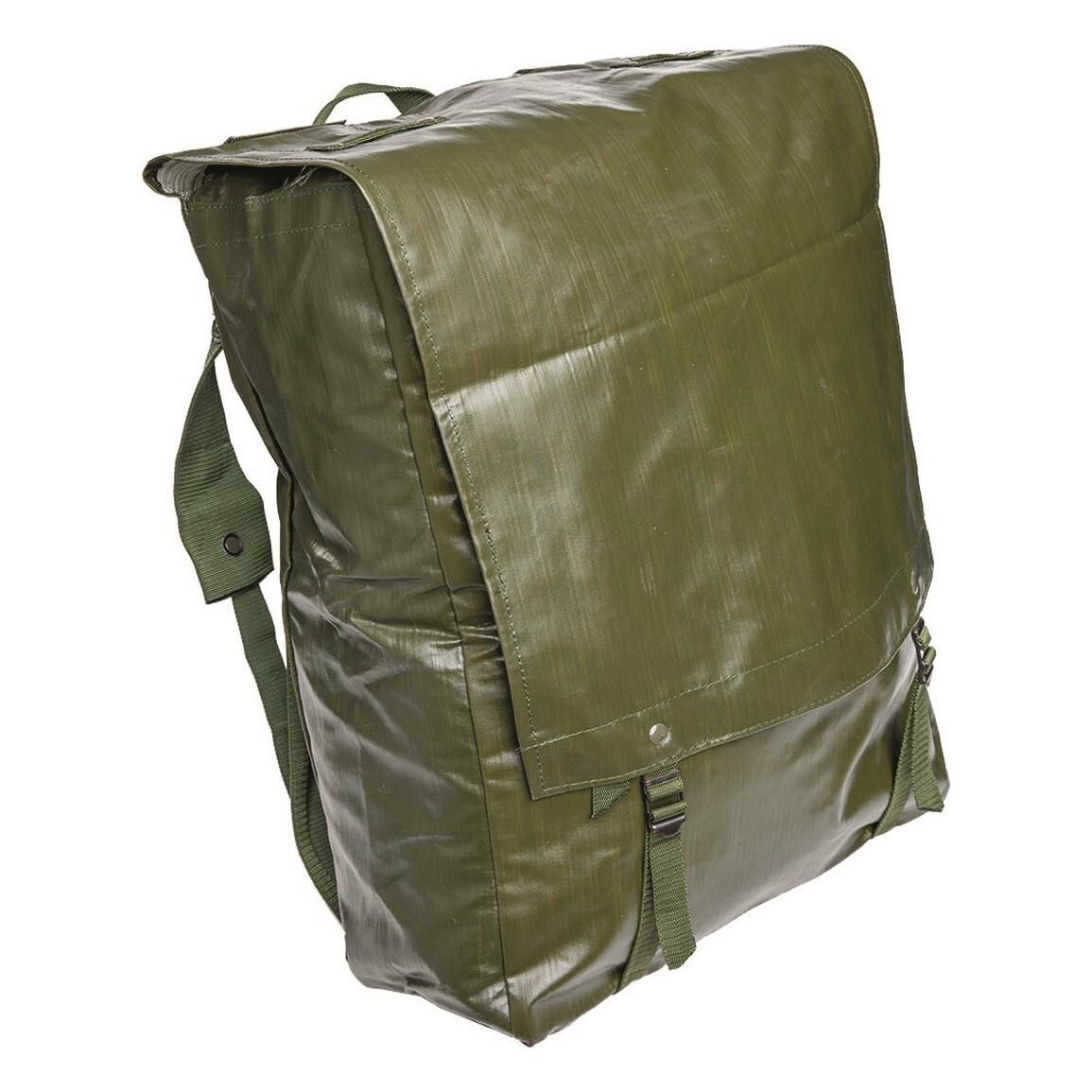 Czech M85 Rucksack - Military Surplus, Waterproof Material,  7" x 15" x 19"h