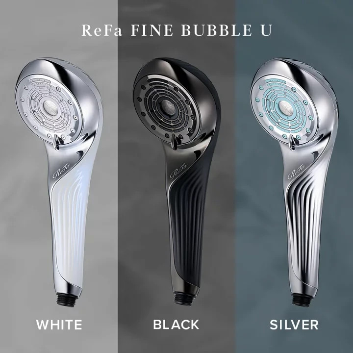 ReFa Fine Bubble U+ Japan Fine Bubble Beauty Technology Shower Head 4 Modes