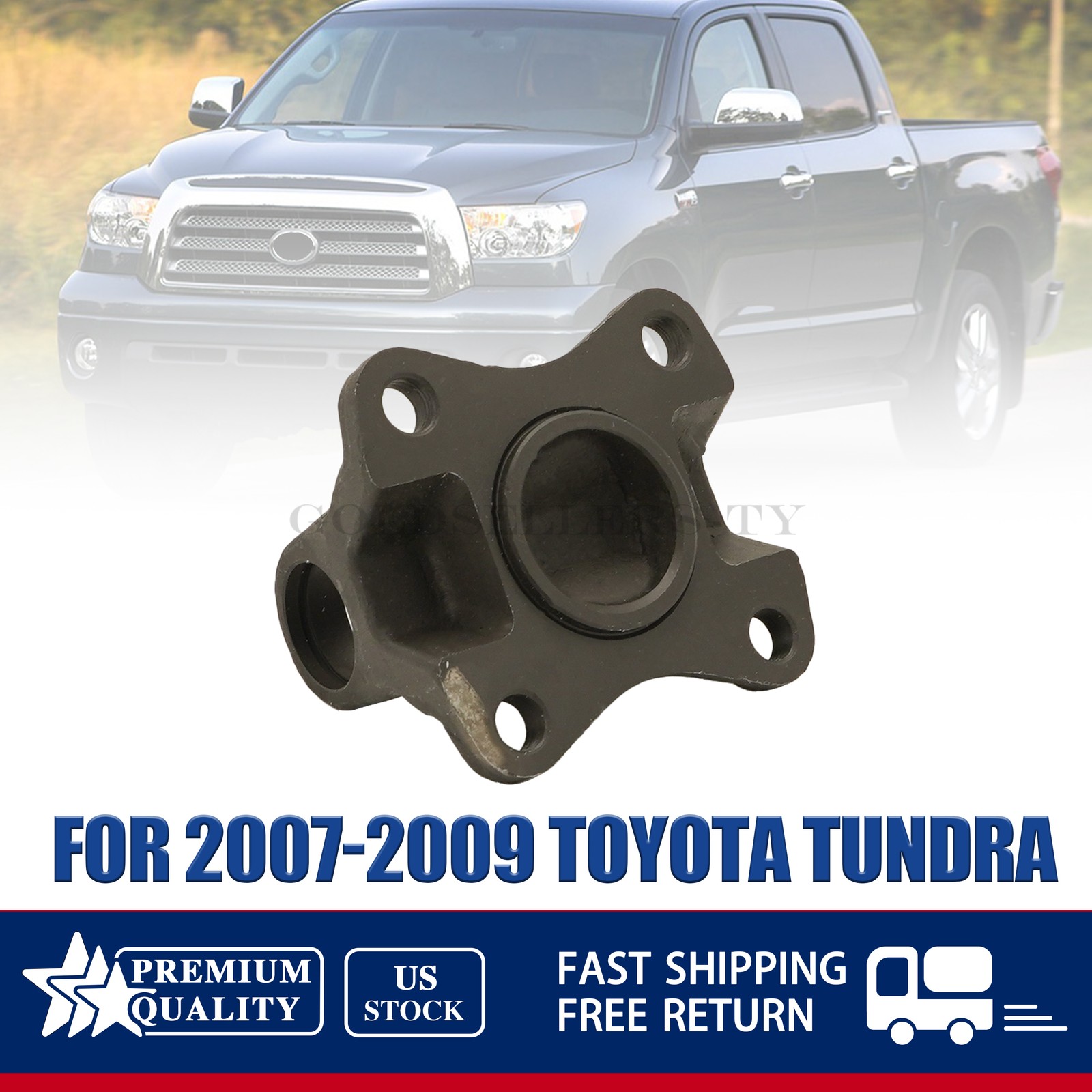 NEW 1350 Series Rear Axle & Driveshaft Flange Yoke Fit 2007-2009 Toyota Tundra