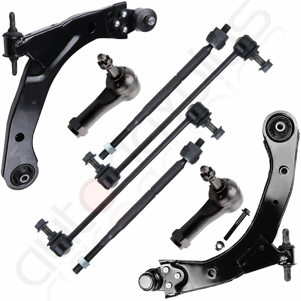 8pc Front & Rear Suspension Kit Tie Rod End for 2005-2011 SATURN ION K80252