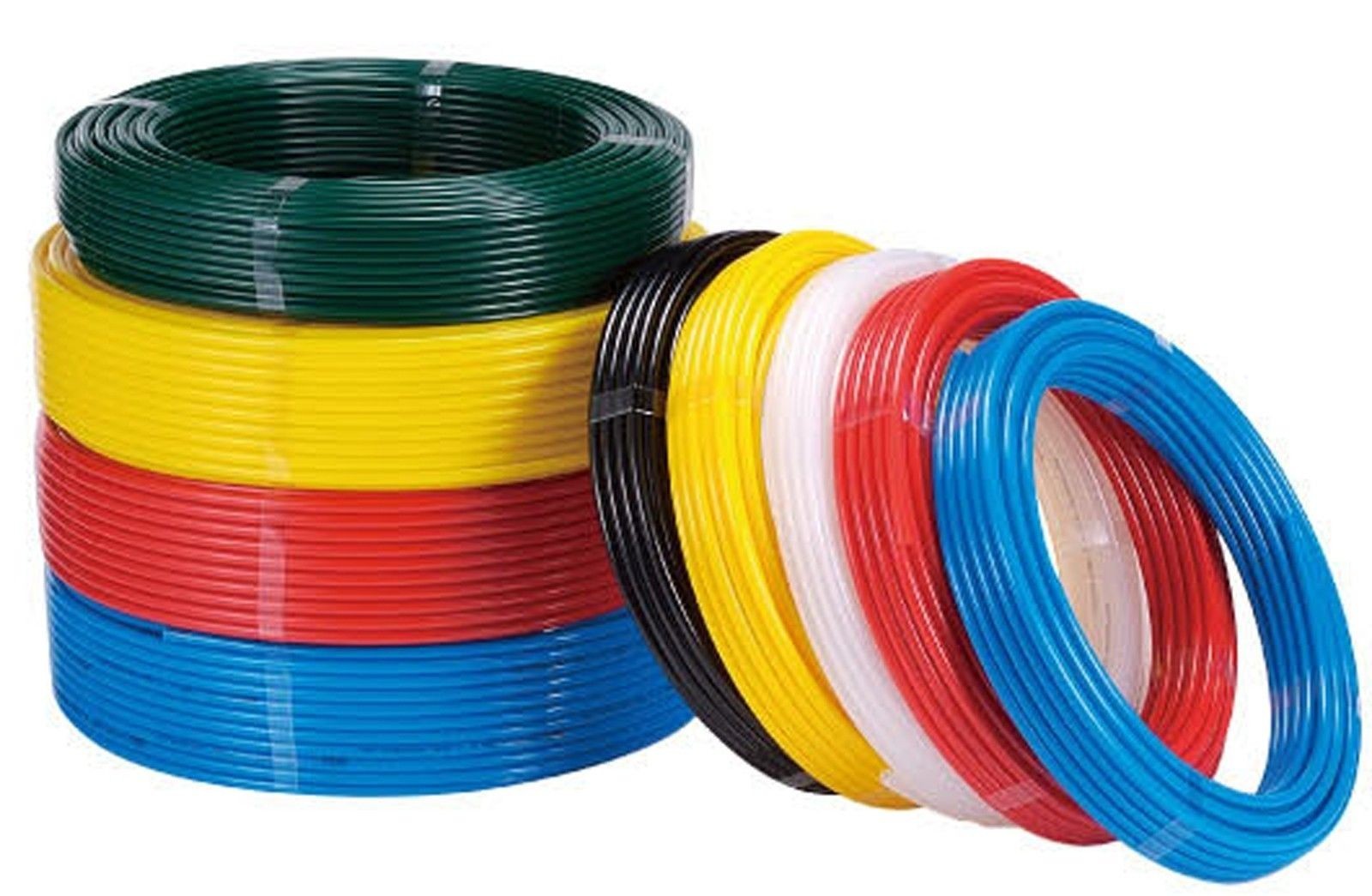 PE Polyethylene Plastic Pipe, 12mmx9mm for Lube System 100 Meter Bijur(Black)
