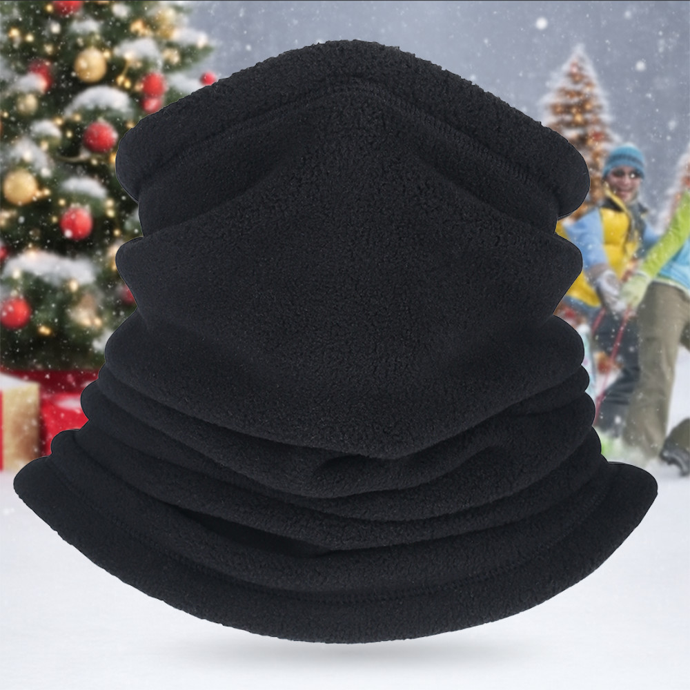 Winter Neck Warmer Gaiter Windproof Fleece Ski Face Mask Scarf Tube Cold Weather