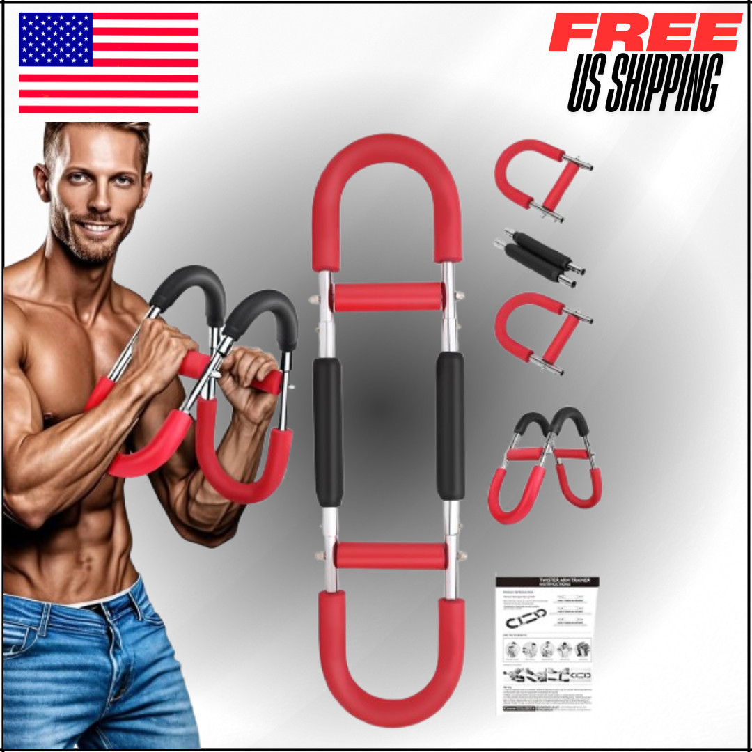 Twister Arm Trainer, Workout Equipment Shaker, Power Chest Clip Muscle 60-100lb