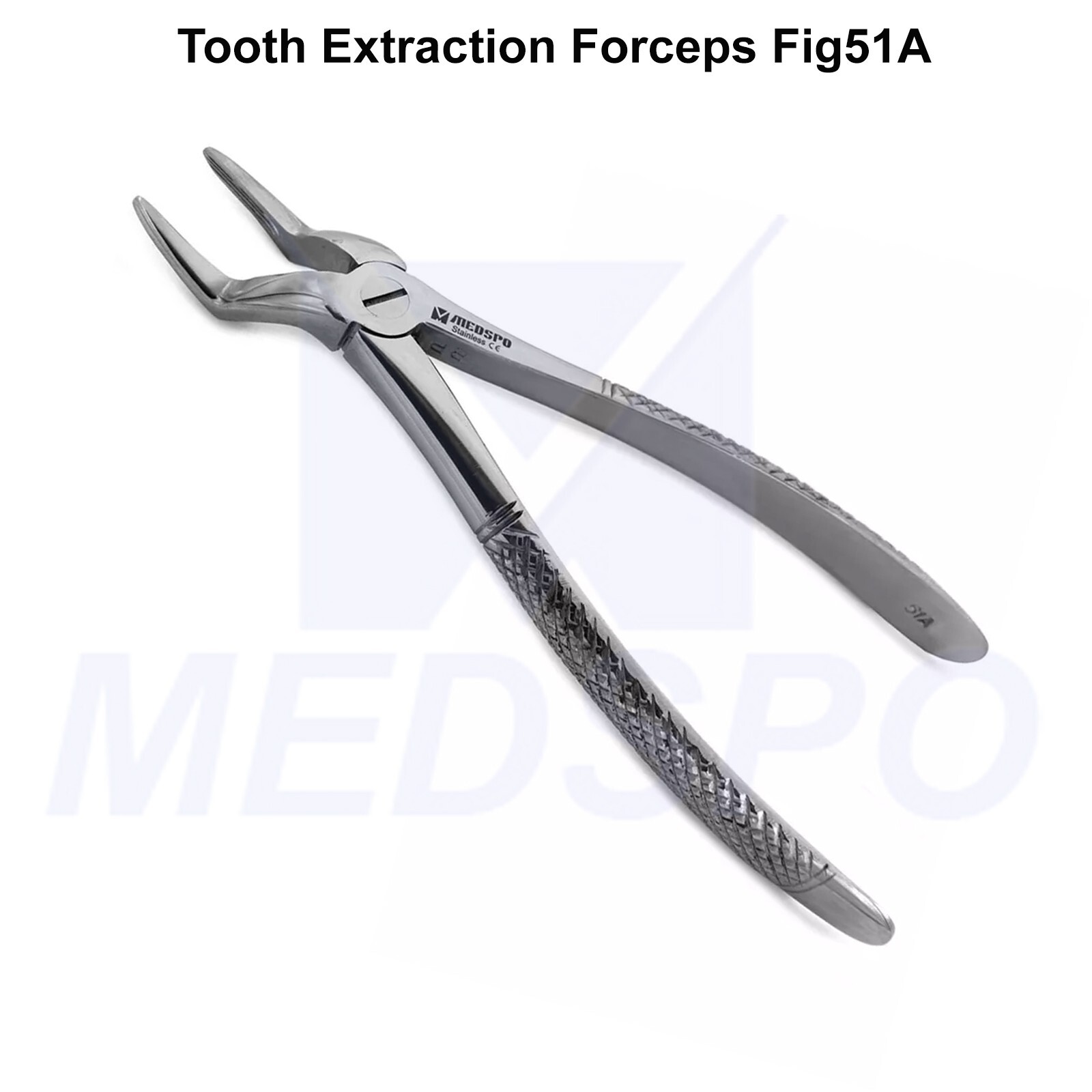 Tooth Extraction Forcep Fig 51A Extracting Upper Roots Dental Oral Surgery Plier