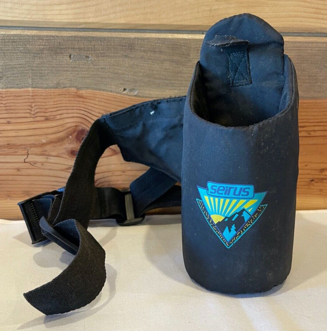Bottle Carrier w/ Adjustable Waist Band, 2 VelcroPockets for Keys