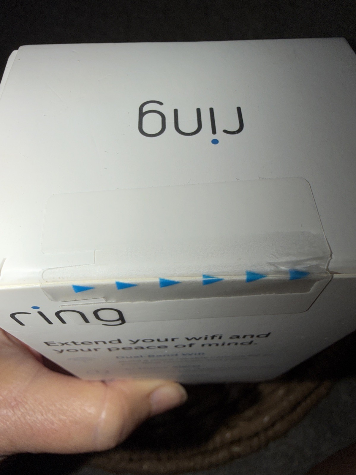 Ring Chime Pro Wi-Fi Extender for Smart Doorbell - White Unopened Box