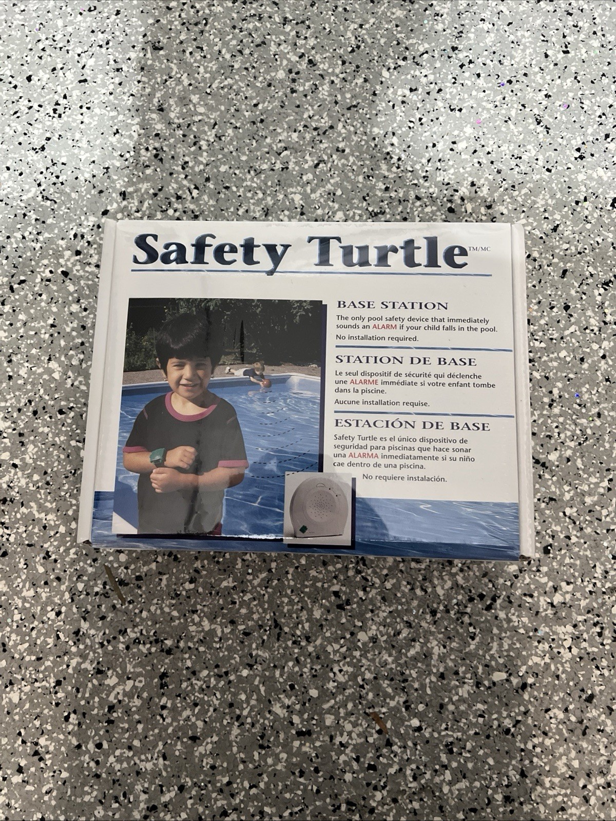 Safety Turtle Pool Immersion Alarm (Base Station Only) NEW SEALED