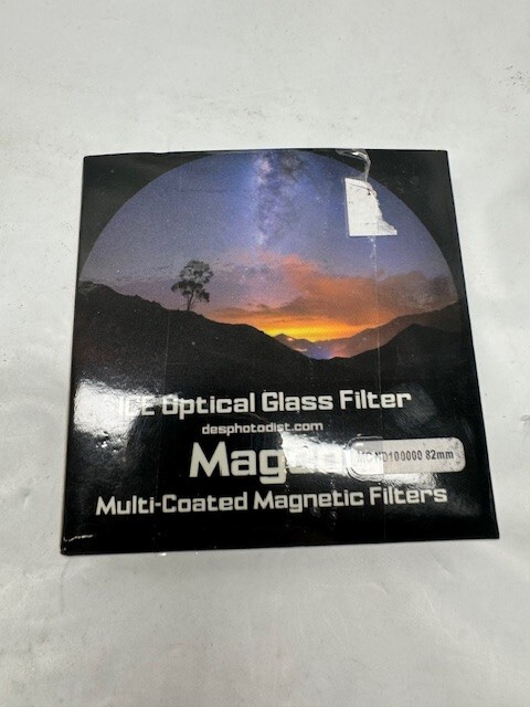 ICE Magco 82mm Slim UV Magnetic MC Optical Glass Filter & Adapter *Open box