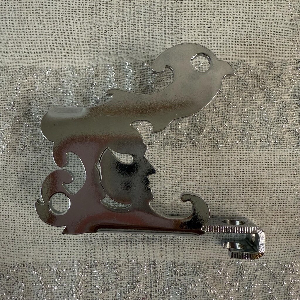 Tattoo Machine Vice Silver 3 inches