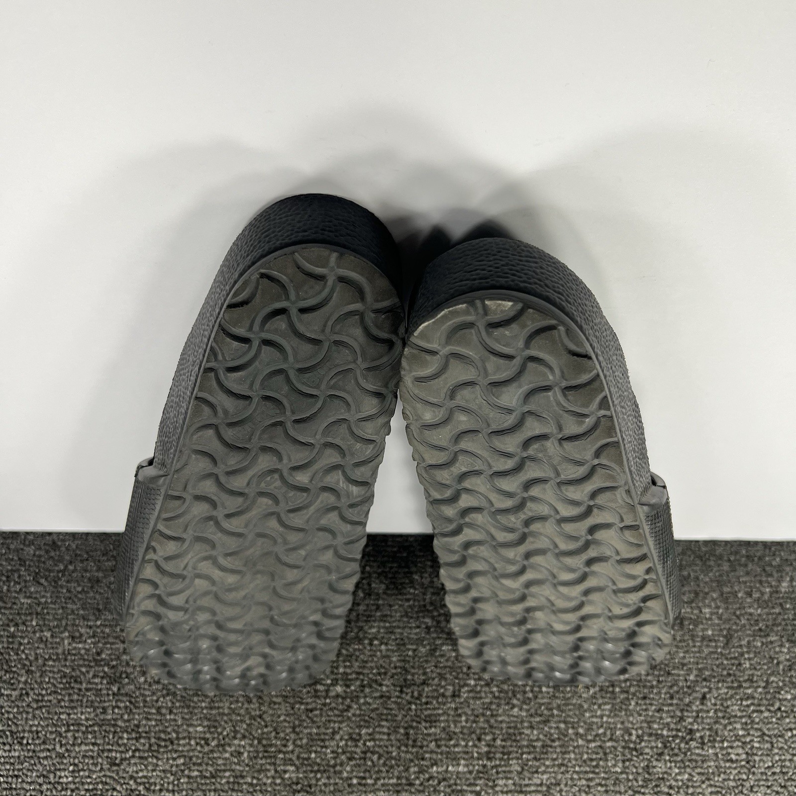 Birkenstock Barbados Eva Sandals Mens Size 43 10 Black Rubber Slip On Slides