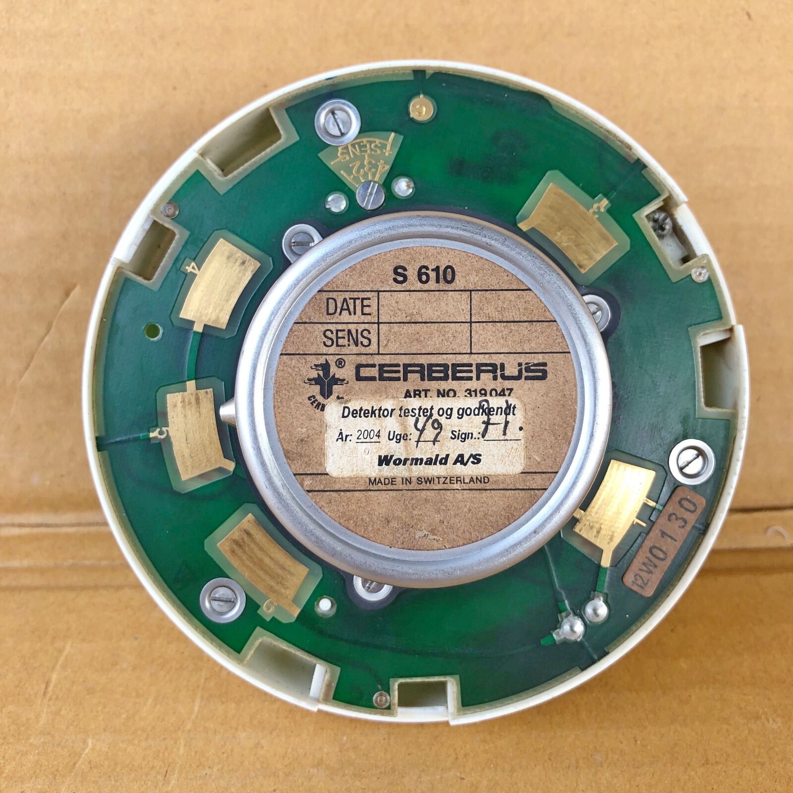 SIEMENS CERBERUS S610 INFRARED FLAME DETECTOR