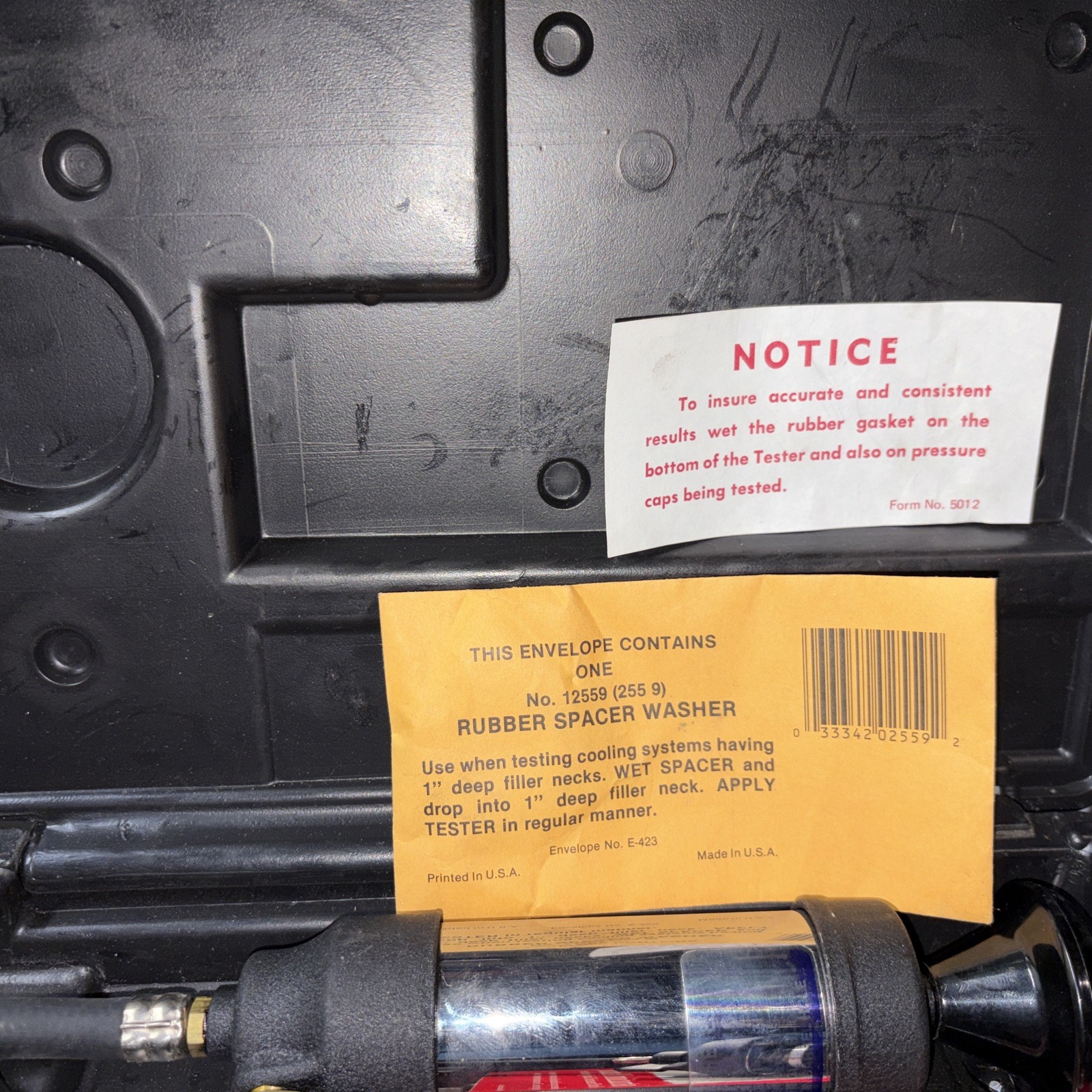 Stant ST270 Cooling System Pressure Test Kit 12270 Excellent Clean Condition