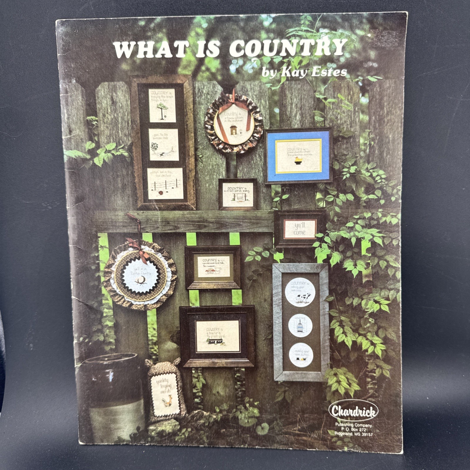 Chardrick What is Country by Kay Estes Cross Stitch Leaflet