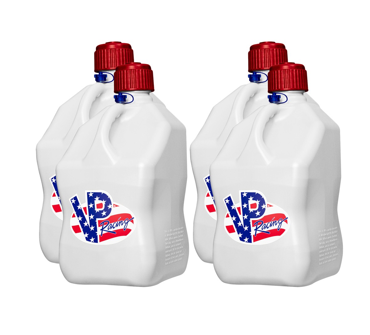 VP RACING Motorsports Jug 5.5 Gal Patriotic Sq. (Case 4) 35221-CA-CASE