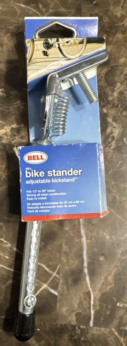BELL BIKE STAND Stander Adjustable Kickstand Bicycle Bikes Kick Stand ALL STEEL