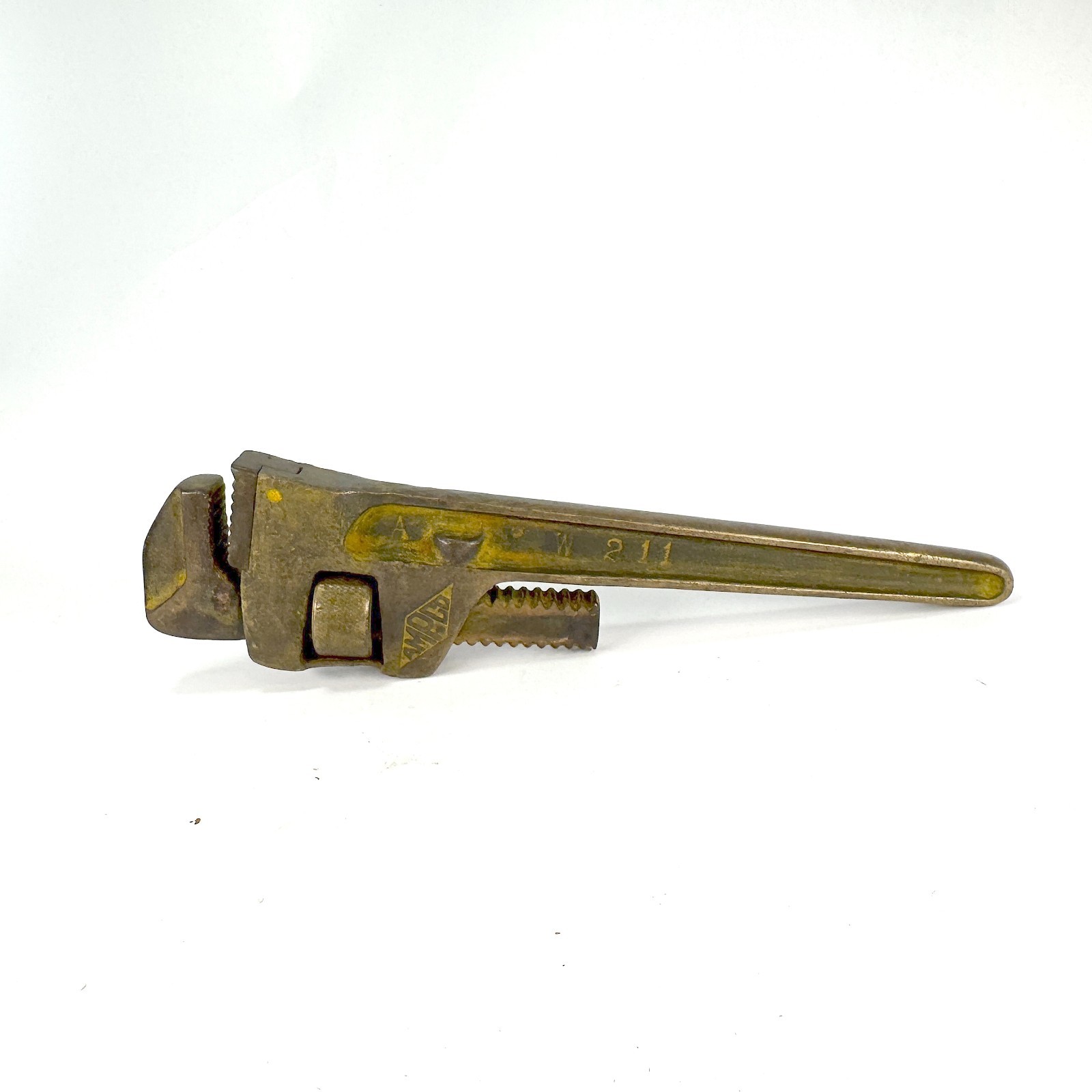 Ampco 10” #W-211 / No 211 Bronze Pipe Wrench – Non-Sparking Safety Tool
