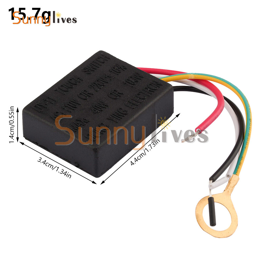 1/3/4 Way Touch Lamp Light Dimmer Switch Control Sensor Module Automatic Switch