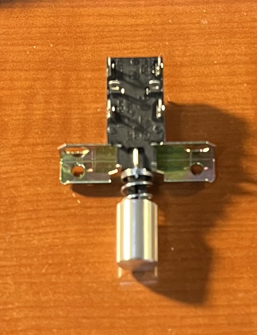 Cobra 2000GTL On/Off Push Button Power Switch, New PB Knob and Bracket
