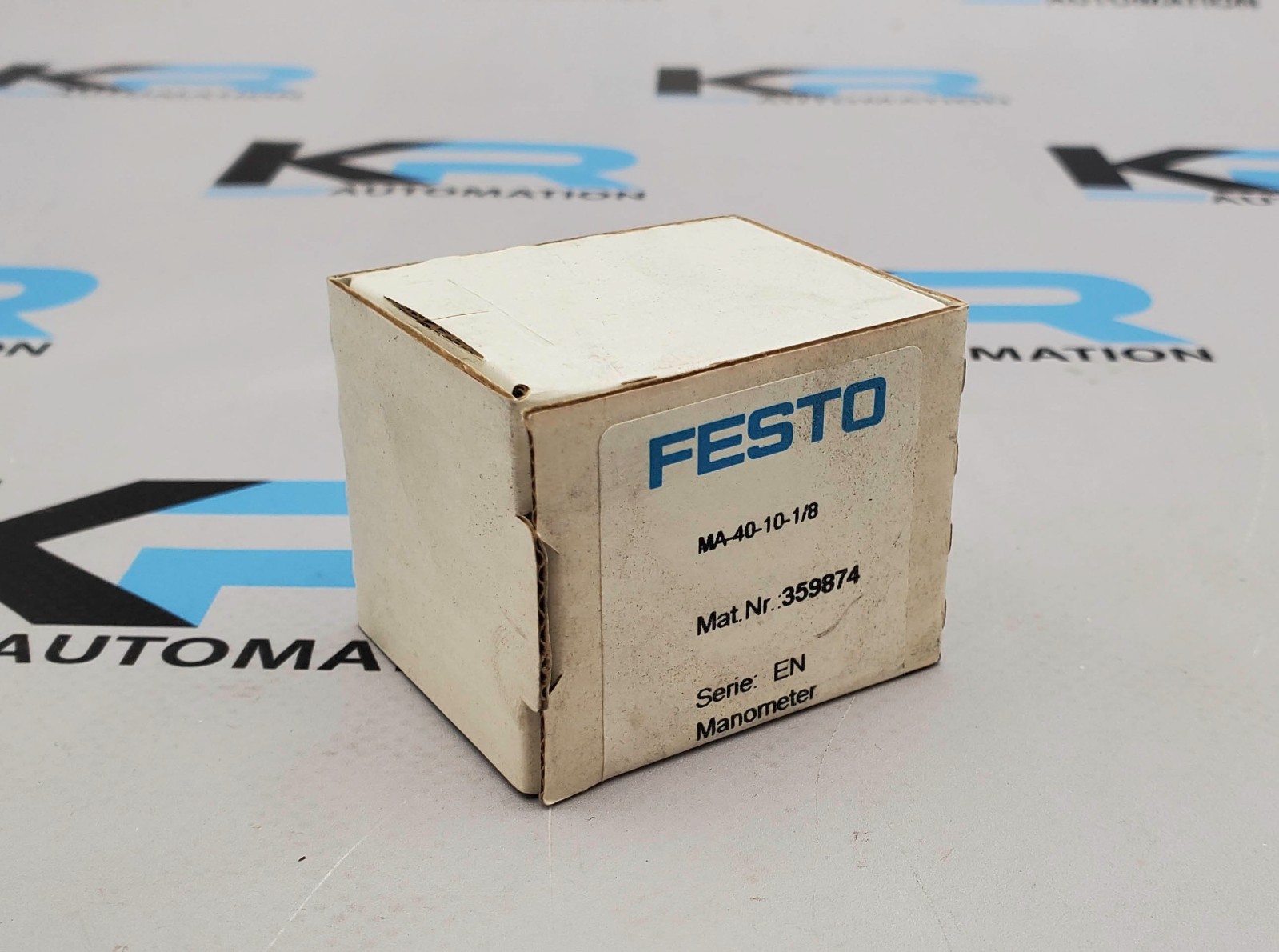 *Lot Of 2* Festo MA-40-10-1/8 Manometer Pressure Gauge