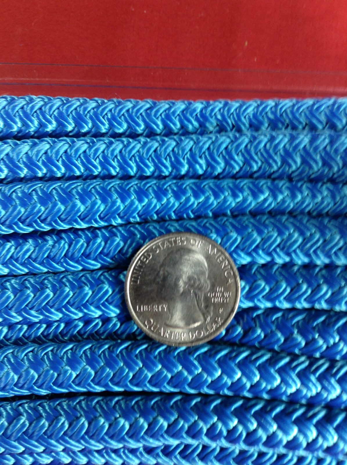 DOCK LINE DOUBLE BRAIDED 3/8" x 20' BLUE SEACHOICE 40281