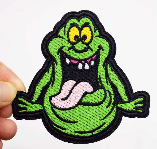 🔥Slimer Ghost Ghostbusters Classic Movie Character Embroidered Iron On Patch