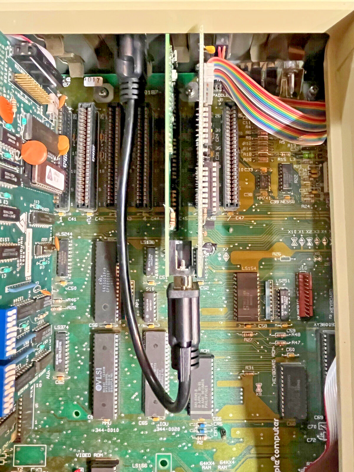 APPLE IIe VGA Graphics Card Sharp Graphics! Fully Built and Programmed