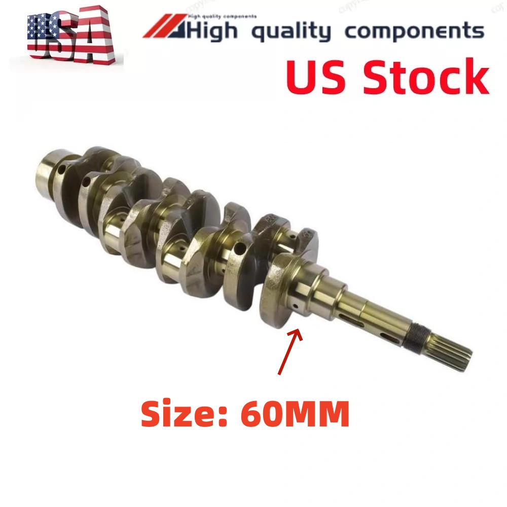 crankshaft 60MM For Kubota V2003 Engine