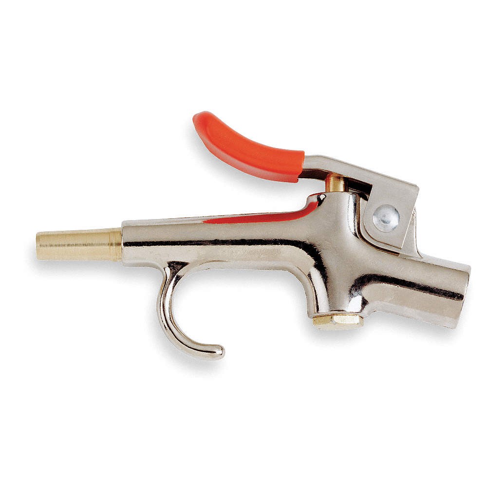 BRECO 301403.3 Air Gun,Thumb Lever,Nickel Plated Zinc 2X492