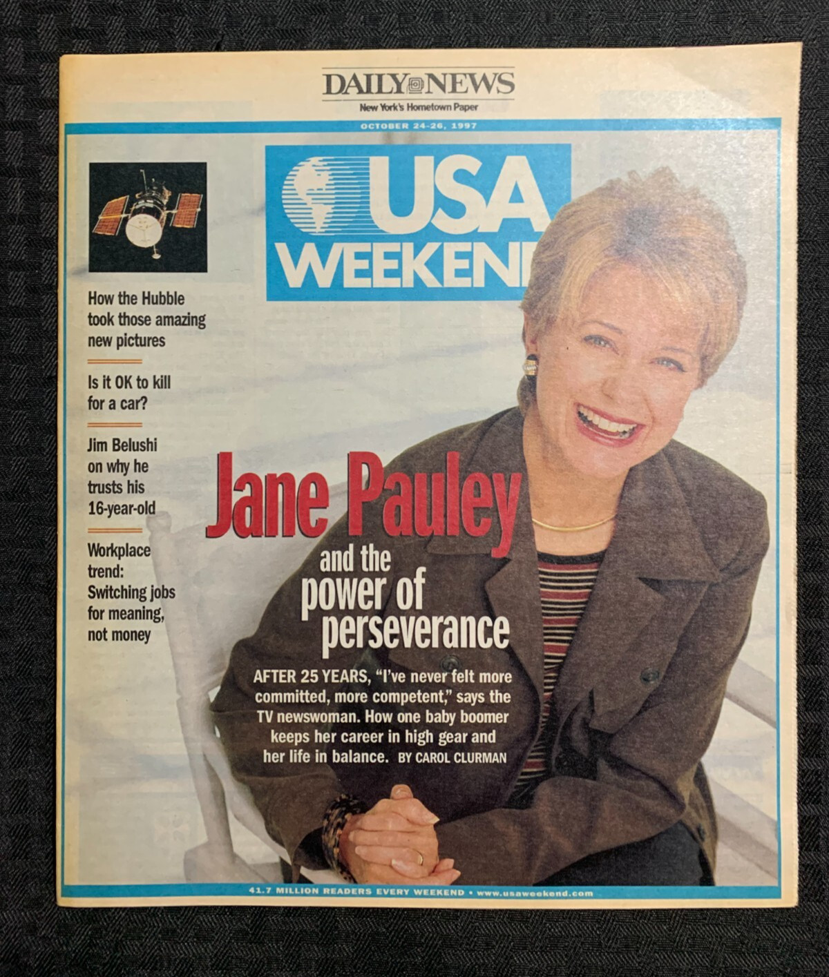 1997 Oct 24 USA WEEKEND (Daily News) Magazine FN+ 6.5 Jane Pauley