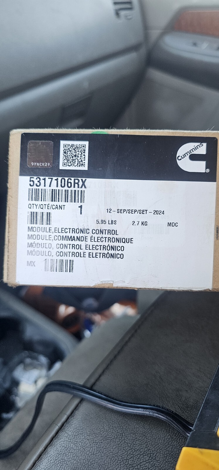 Cummins X15 ECM