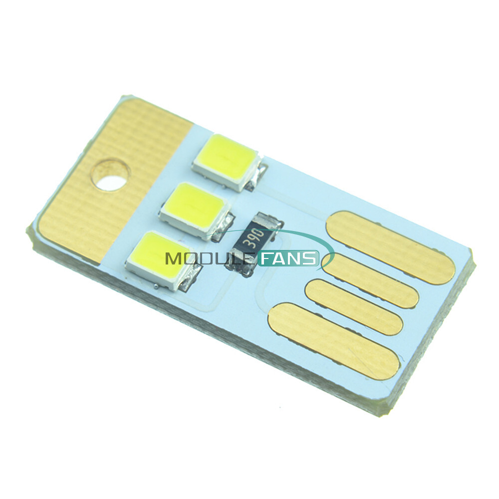 10Pcs Mini 3LED USB Light Lamp Nightlight Camping Outdoor Portable Module For PC