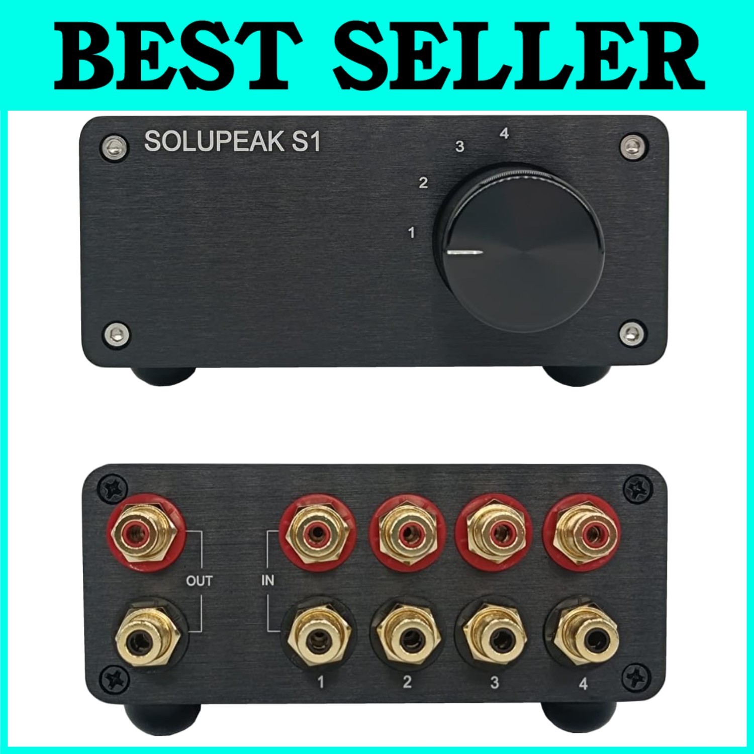 High-Fidelity Audio Selector Box