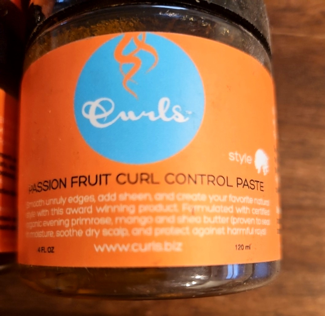 New 4 Pack Curls Passion Fruit Curl Control Paste 4 oz Sculpting Shine Pomade