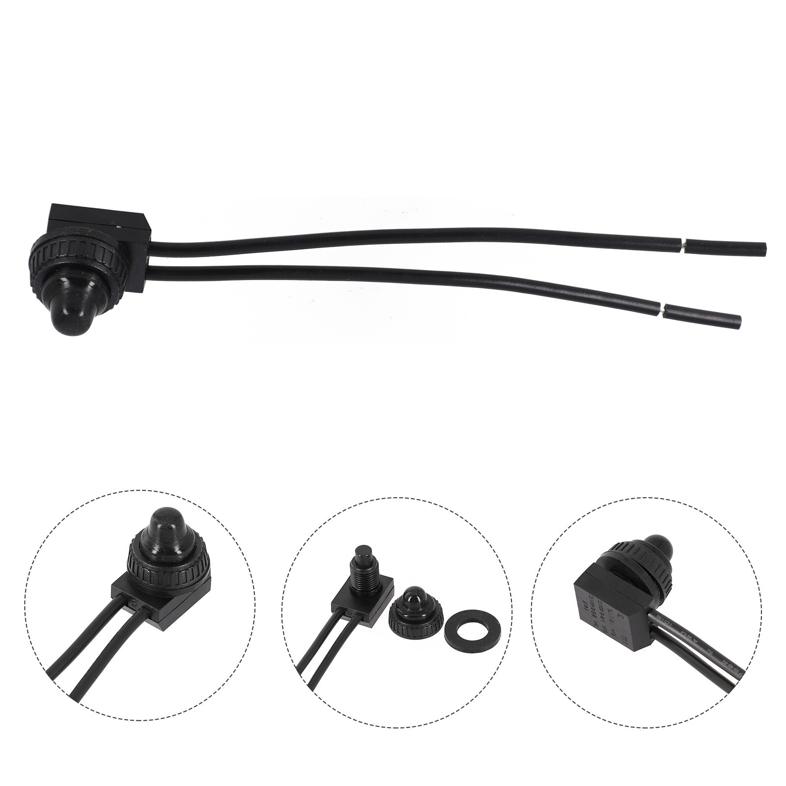 Outdoor Lighting Waterproof Push Button Switch Suitable for Emerg ency Lights