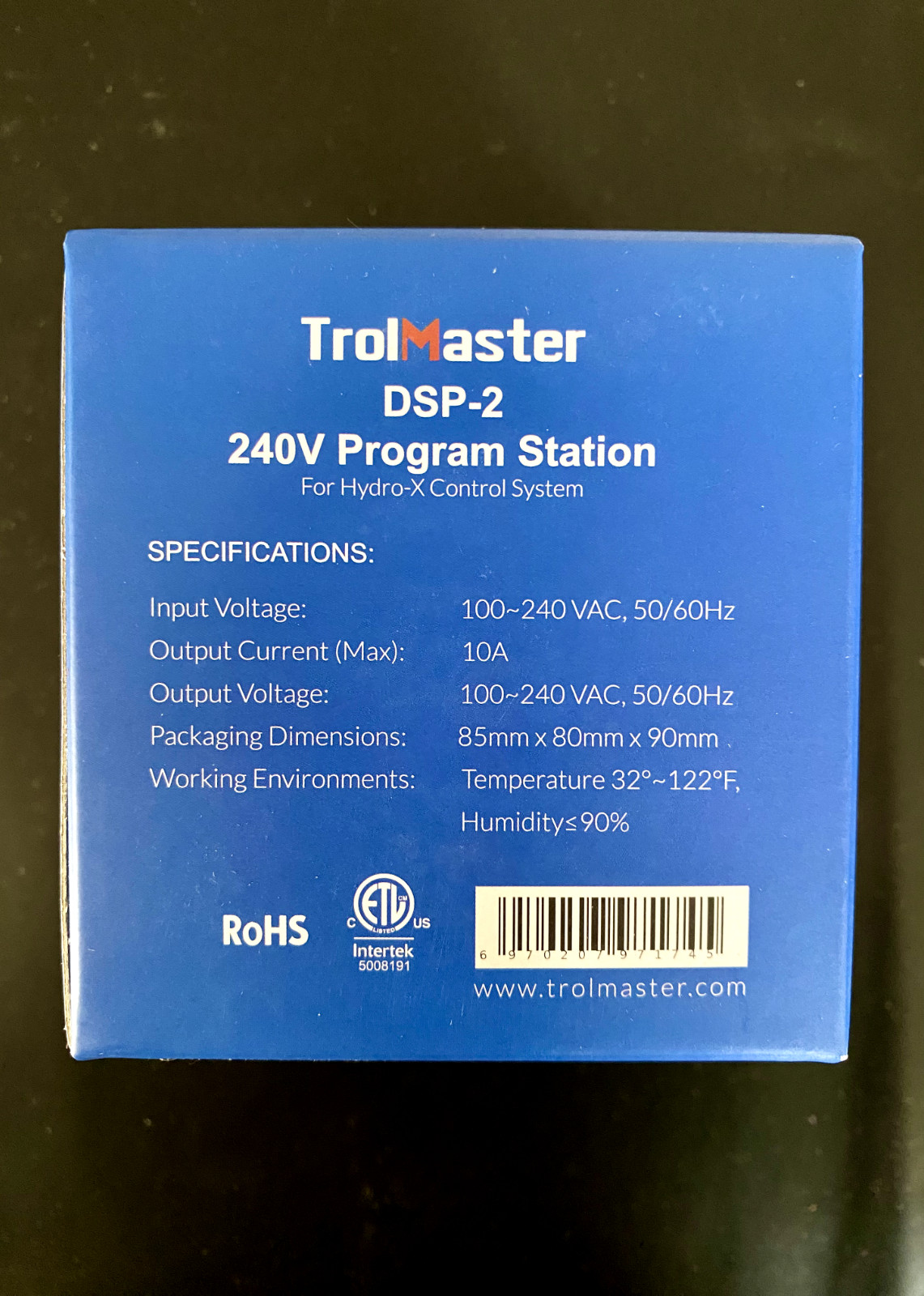 TrolMaster DSP-2 Program Device Station – Multi-Function Timer for Hydro-X