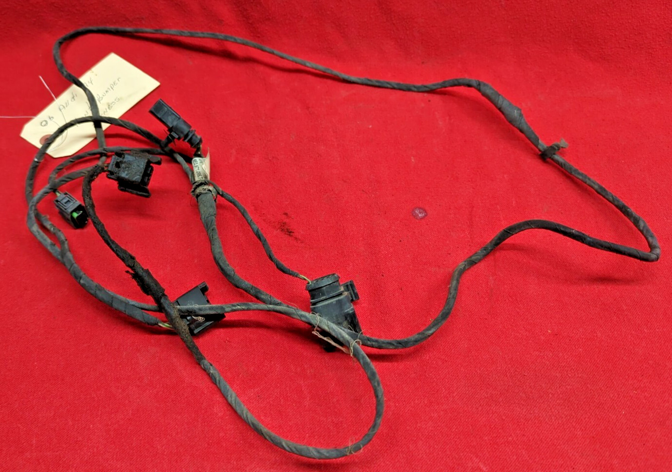 2005 2006 2007 2008 S4 A4 & Quattro Front Bumper Wiring Harness 8E0-971-095-T