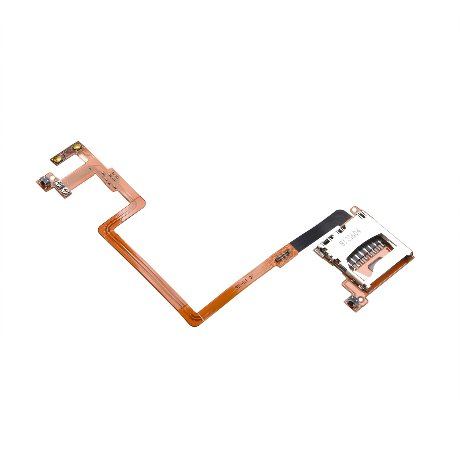 Volume SD Card Tray Slot Socket Cable Ribbon OEM Parts For Nintendo DSi NDSi