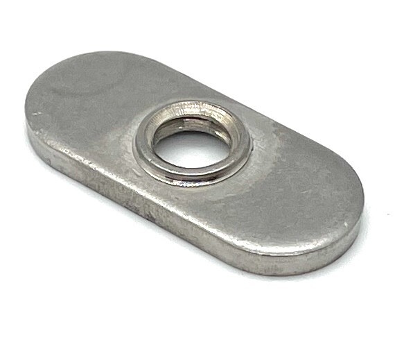 Slide in T-nut 1/4-20 Tap | 100 pcs | Stainless | 10 Series Aluminum Extrusion