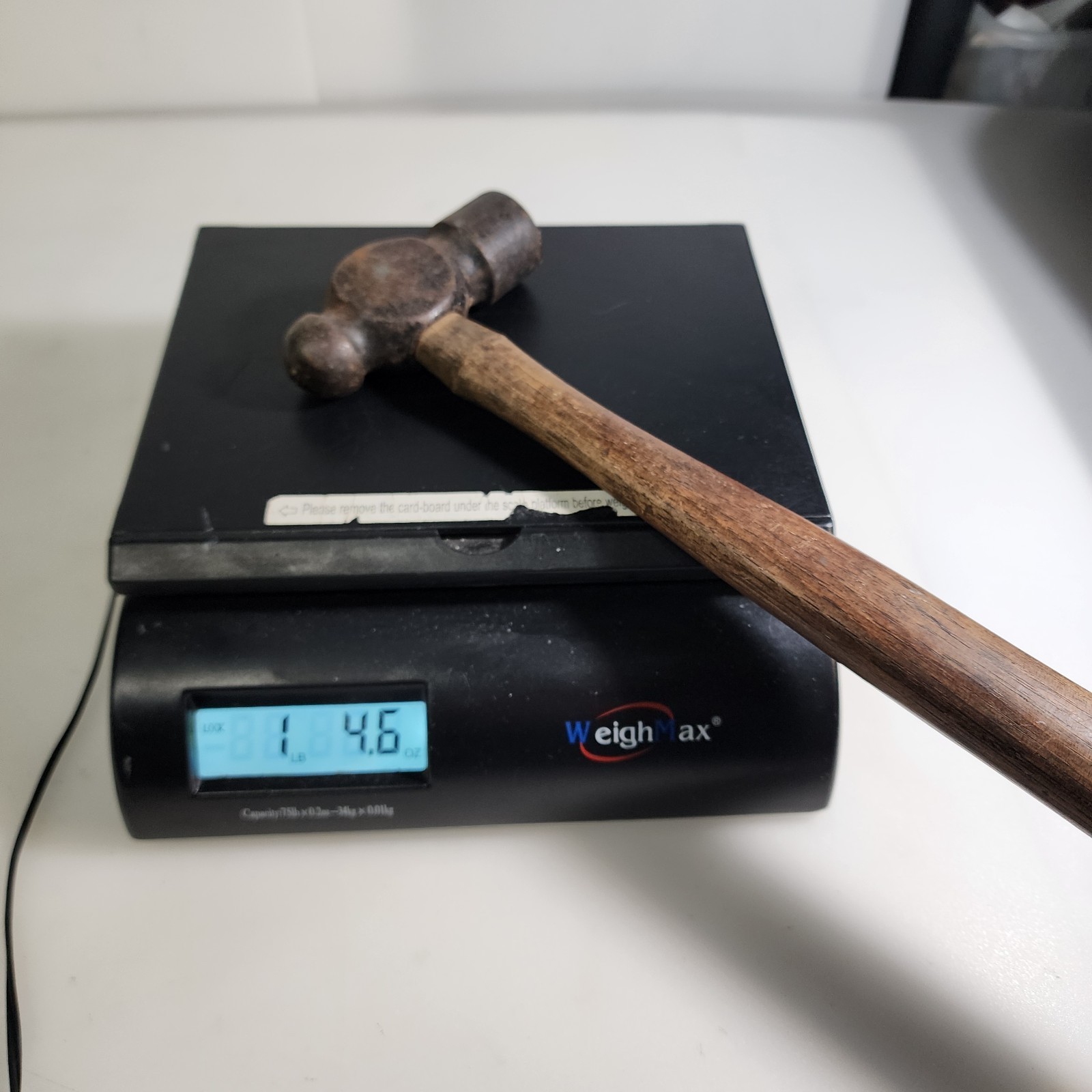 Vintage Plumb 20 oz Ball Peen Hammer USA Fair Mount