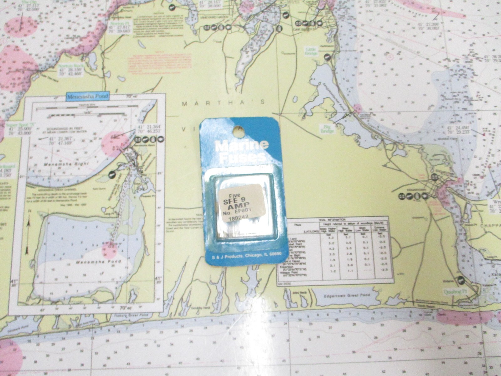 S&J Marine pack of 3 #180242 SFE-9 Marine Fuses.