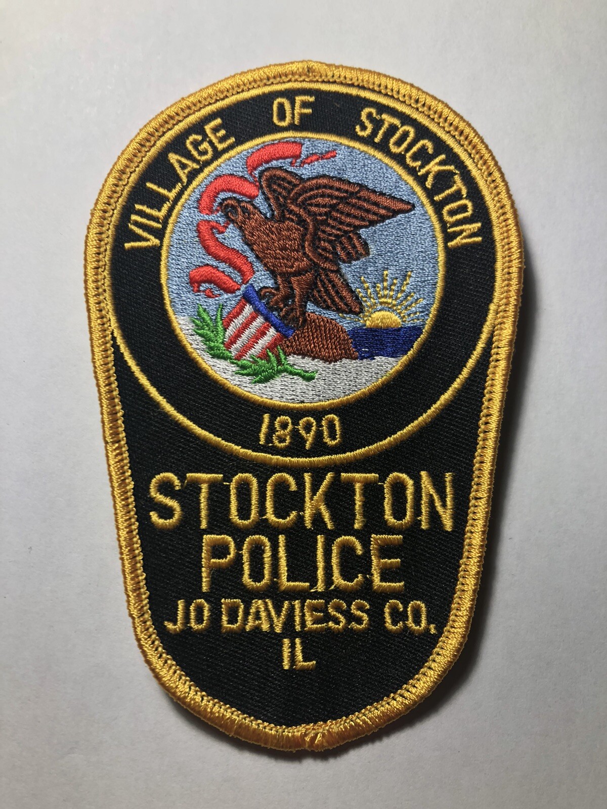 Stockton Illinois Police Patch