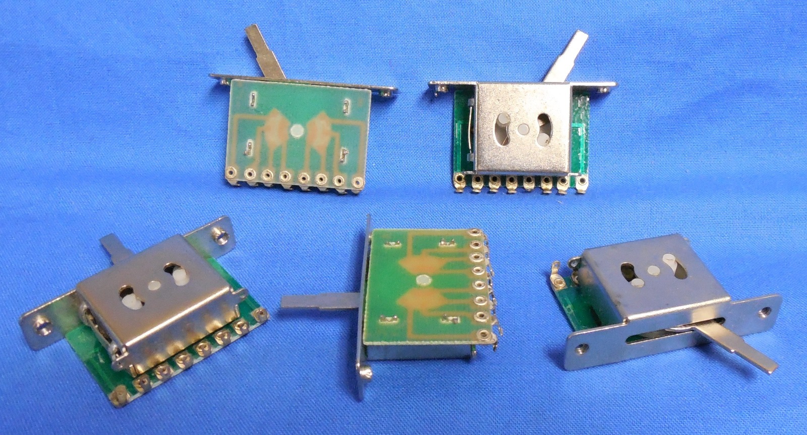 5 NEW 5 POSITION ELECTRIC GUITAR SELECTOR SWITCHES FOR FENDER STRAT OTHERS