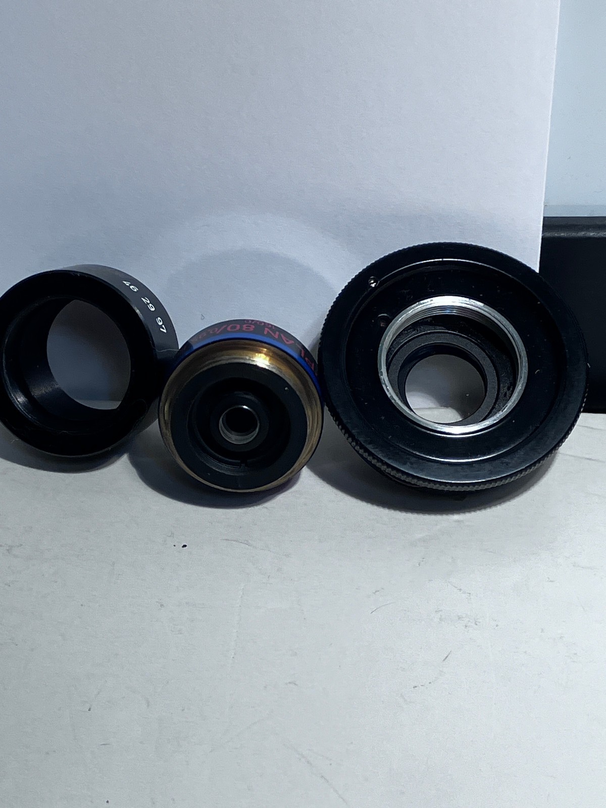 Zeiss INKO Epiplan 80X Reflected Light Microscope Objective 462080-9901 462005-