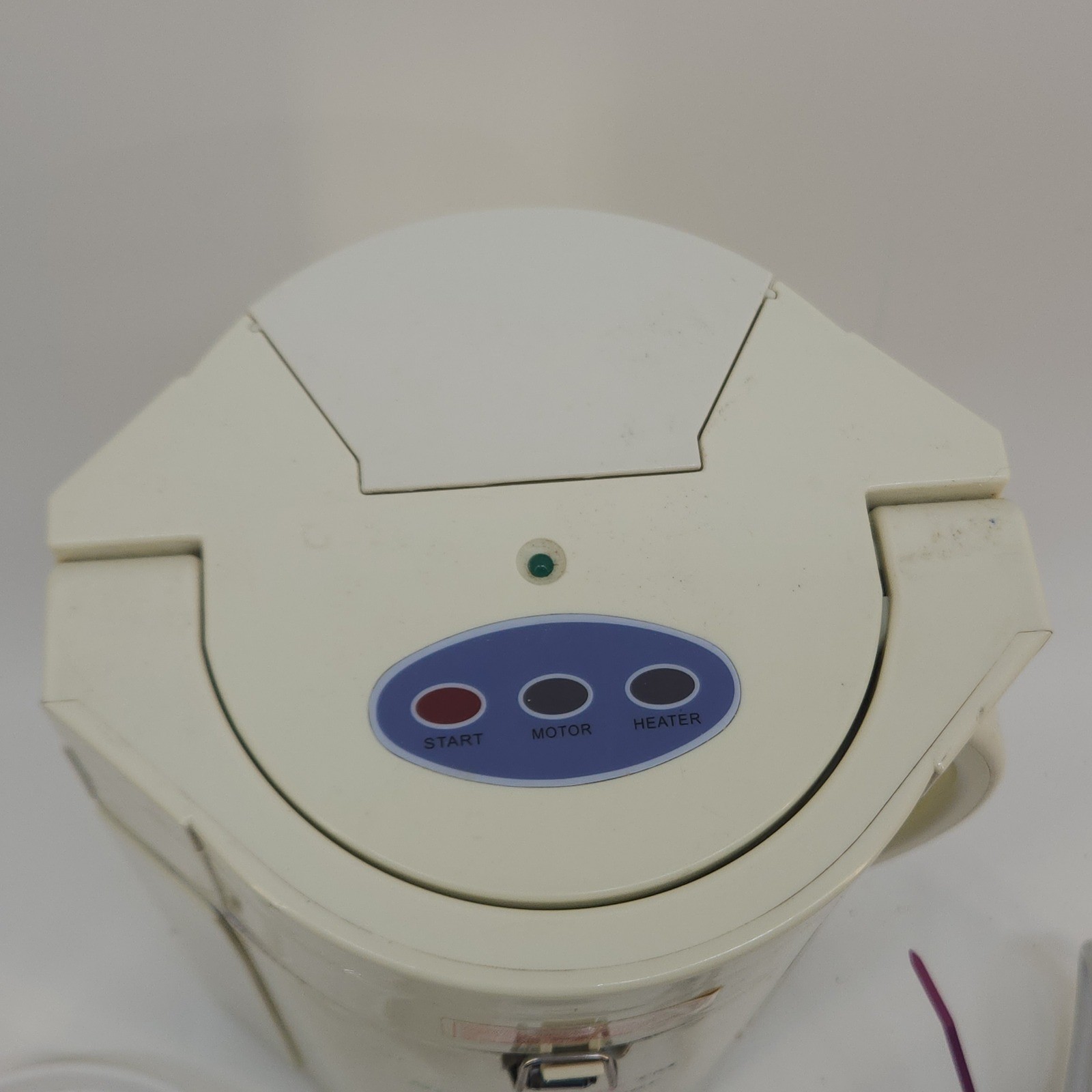 Original SoyaPower TM Soy Milk Maker Cream Stainless Steel Tested Working